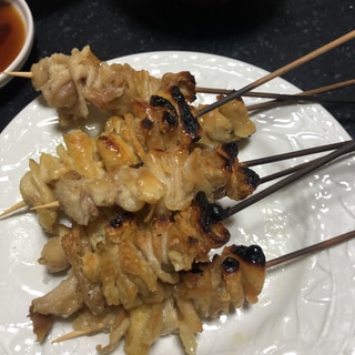 お店みたい☆鶏皮の焼き鳥